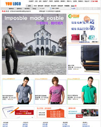 ��Ʒ��װ�����̳���վģ��